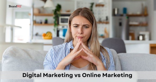 digital marketing vs online marketing