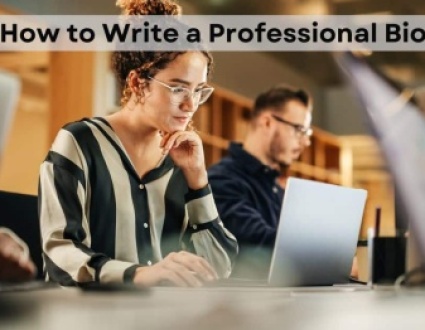 how to write a professional bio