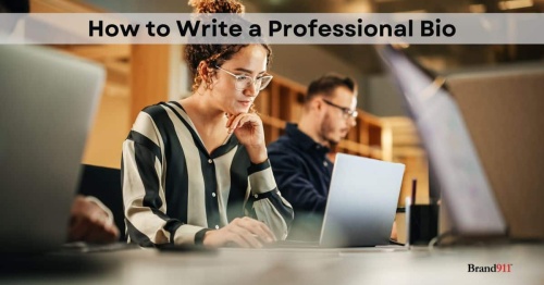 how to write a professional bio