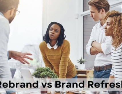 Brand refresh vs rebrand
