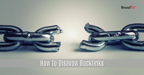 how to disavow backlinks