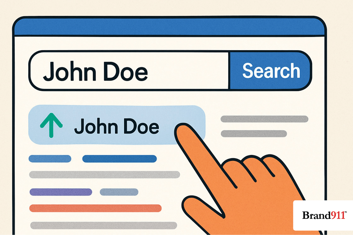 why ranking for your name matters